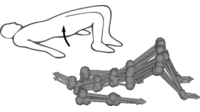 Predicting Articulated Human Motion from Spatial Processes