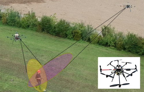 Deep Neural Network-based Cooperative Visual Tracking through Multiple Micro Aerial Vehicles