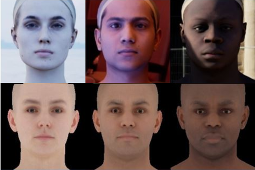 Towards Racially Unbiased Skin Tone Estimation via Scene Disambiguation